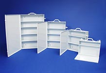 First aid cabinets